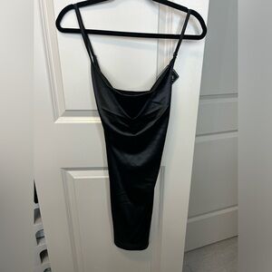 NWT Black Slip Dress